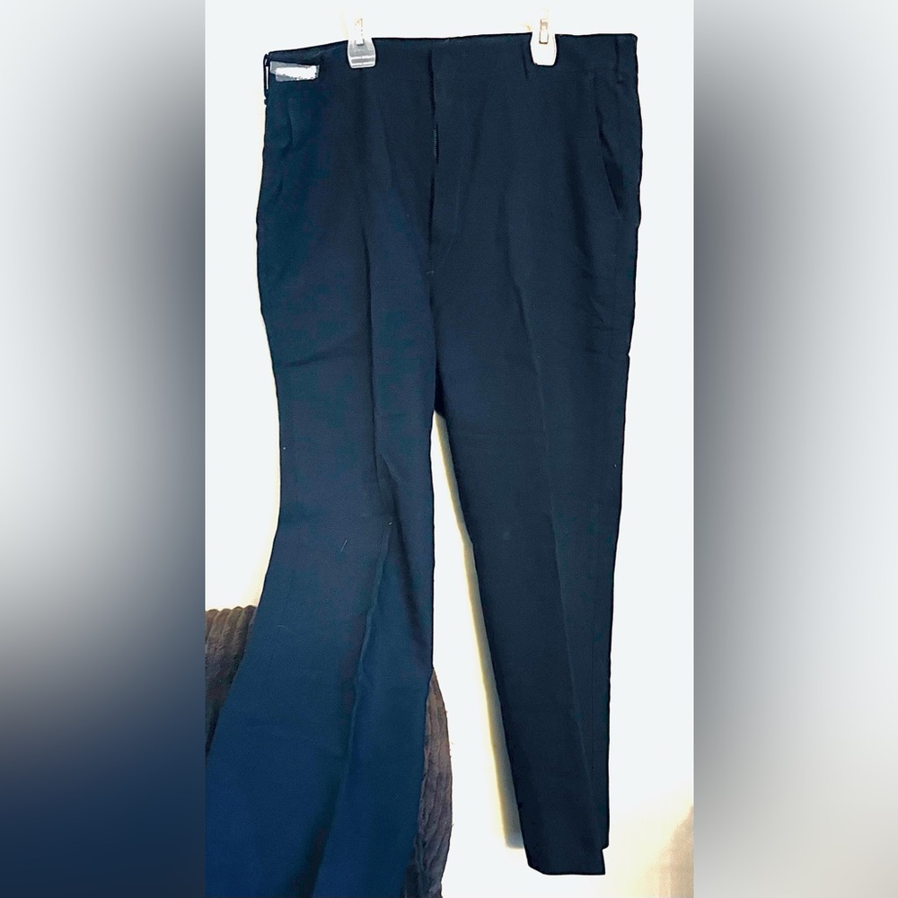 Elegant Men's Navy Dress Pants
